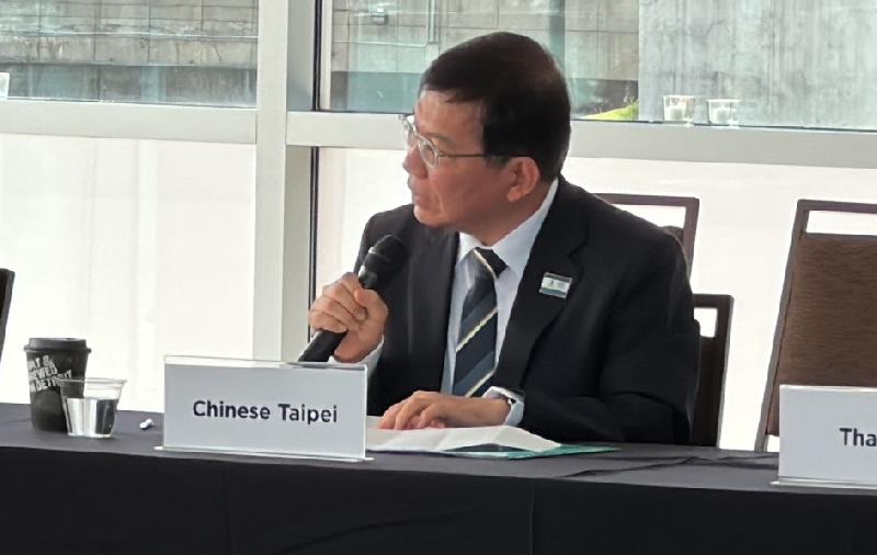  王國材部長在美參加「啟動APEC綠色海運合作」  分享臺灣海運領域減排成效/ 台銘新聞網