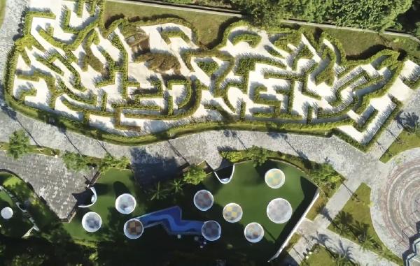 觀光局打造親子旅遊新亮點  全國最大「迷宮花園」在澄清湖 / 台銘新聞網