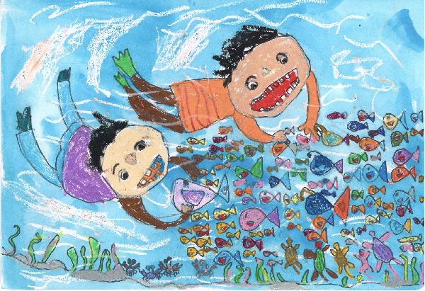  2021「同遊海洋ocean fun」第2屆國海院全國兒童海洋繪畫比賽頒獎暨海生館展覽開幕活動/ 台銘新聞網