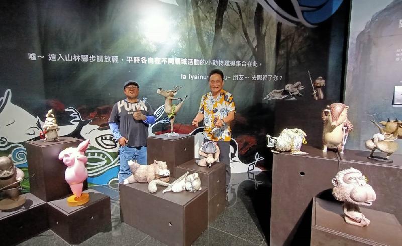  狩獵也保育獵物   藝術家杜寒菘   和我的山林動物好朋友  創作個展開幕/ 台銘新聞網