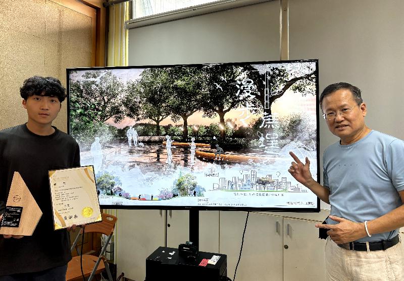  正修建築張弼凱「漫步、蔗埕」創作    奪競賽金獎/ 台銘新聞網