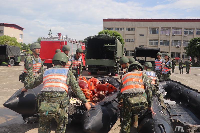  國軍第四作戰區    完成「杜蘇芮颱風」侵襲準備/ 台銘新聞網