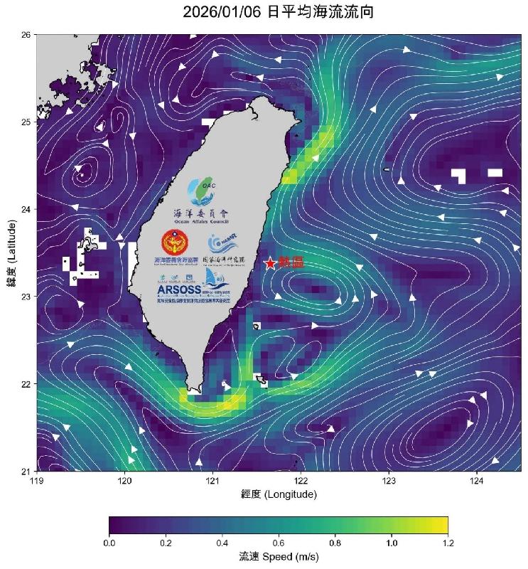 F16戰機海流向   國海院社群平台分享 