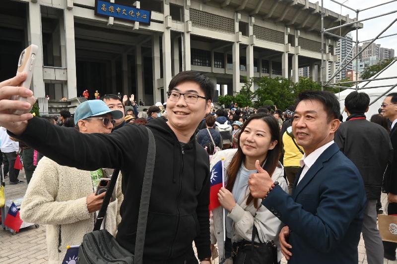 許智傑黃金交叉 他感性表示高雄是他的家  要帶領這座城市飛向世界  