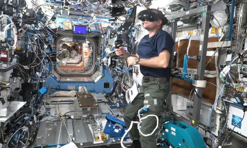  HTC VIVE Focus 3征服太空 成為太空人心理至運動體驗應用/ 台銘新聞網