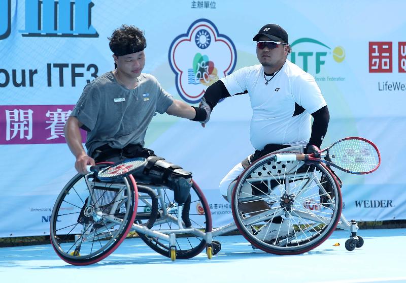  2023勝利盃國際輪椅網球臺灣公開賽最終日 泰國52歲老將Khanthasit一日兩冠最大贏家/ 台銘新聞網