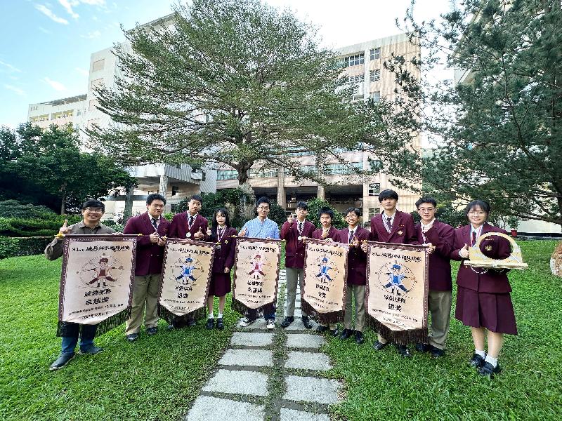 遠哲科學趣味競賽   中山工商勇奪一金二銀締造六連霸　積十一金冠全國 