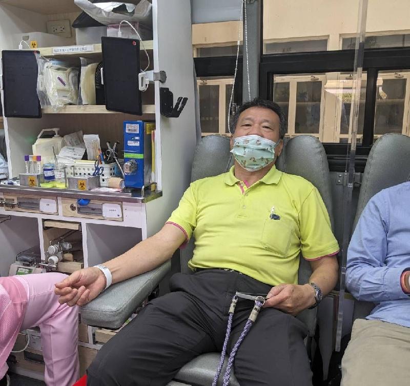  中油煉製事業部挽袖捐血  共捐得3萬75,00 cc血液/ 台銘新聞網