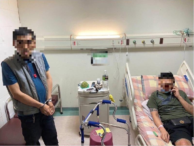 住醫院吸毒  東港警查獲手槍一支  子彈14顆槍毒案 / 台銘新聞網