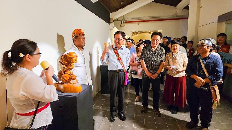 南島藝術走向世界的新航路   2023第一屆南島藝術三年展舉辦開幕 / 台銘新聞網