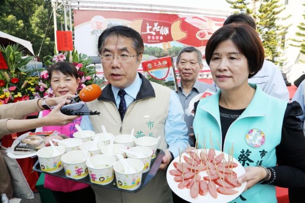 台南自有品牌「上品豚」展售會15日佳里登場 美食家市長黃偉哲代言促銷/台銘新聞網