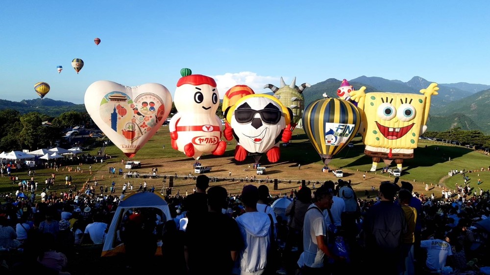 臺灣國際熱氣球嘉年華台東揭幕，全球唯一，希望升空/台銘新聞網