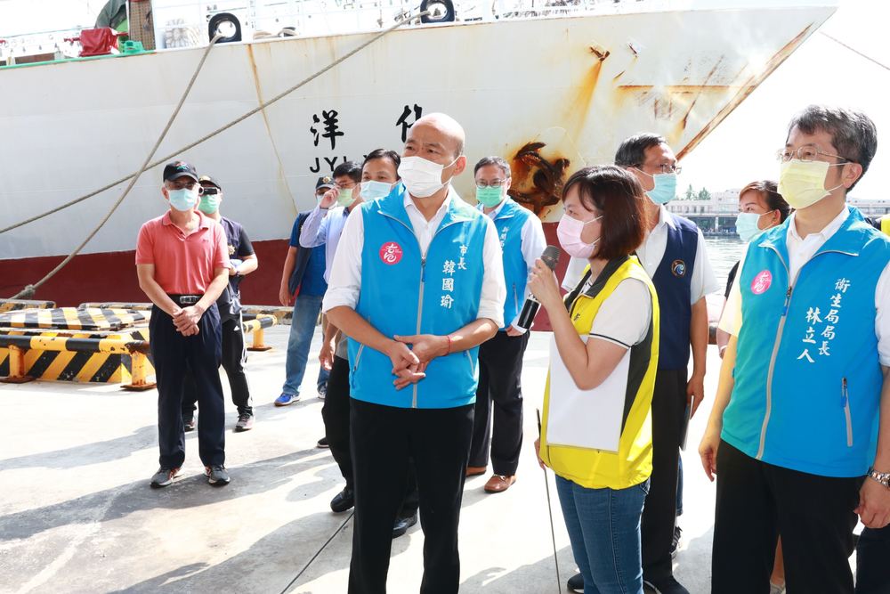 首艘漁船返抵高雄港 韓國瑜：未來兩個月不能鬆懈/台銘新聞網