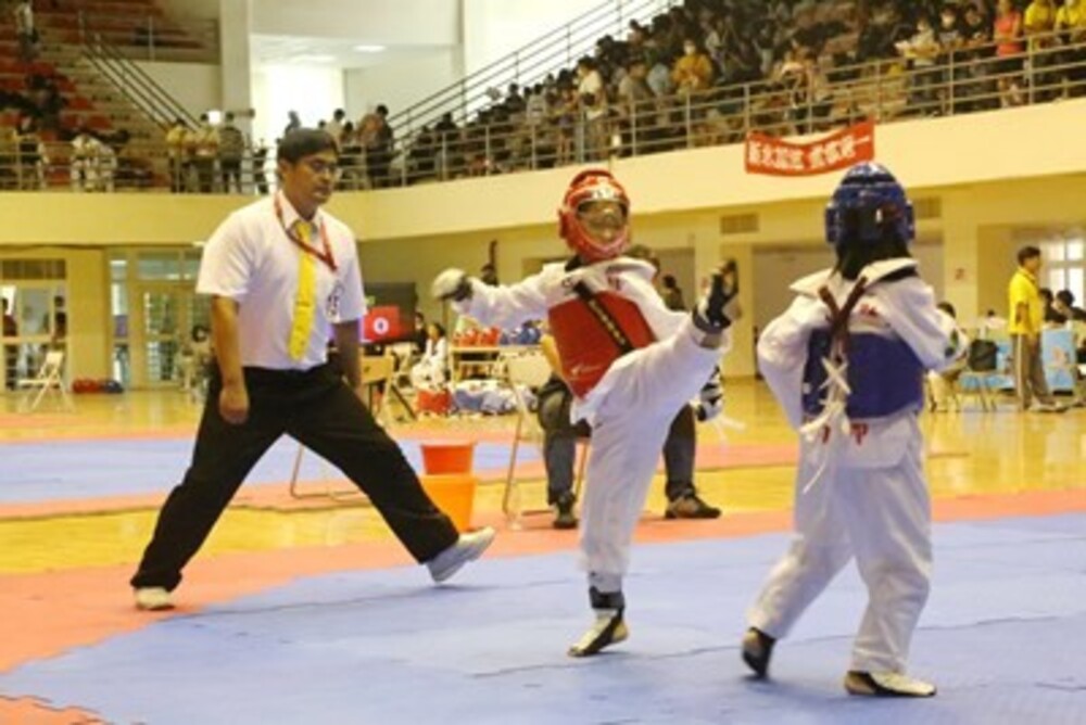 全國少年跆拳道錦標賽在台中 600名小選手齊聚較勁/台銘新聞網