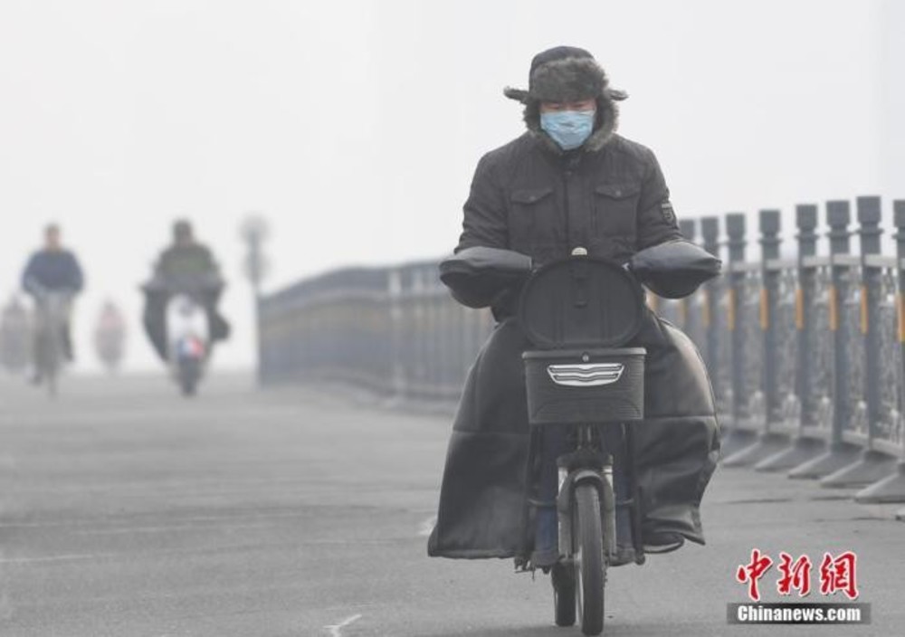 中國出現大範圍PM2.5污染 69個城市啟動重污染預警/台銘新聞網