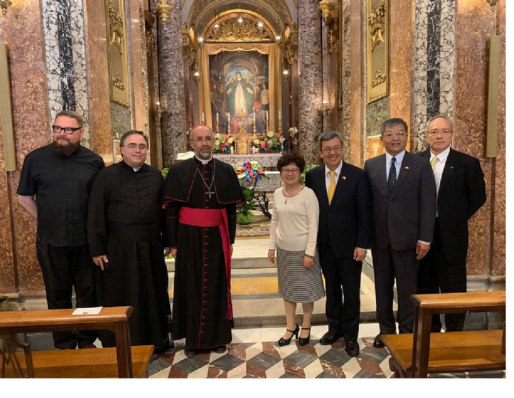 「聖德專案」副總統參訪洛雷托教區及馬切拉塔教區/台銘新聞網